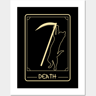 Tarot card Cat edition DEATH Posters and Art